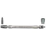Teng Tools Bi-flex Wrench 1/4" Hex x 1/4"
