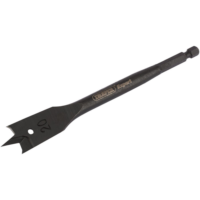 Draper Expert Flat Wood Bit, 20mm 17432 Draper - Town Tools 