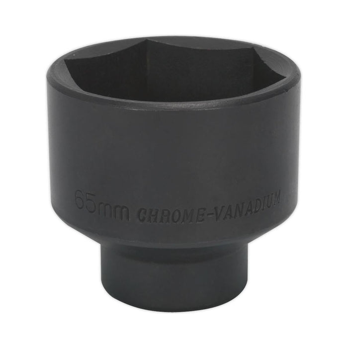 Sealey Impact Socket 65mm Thin Wall 3/4"Sq Drive SX015 Sealey - Town Tools 