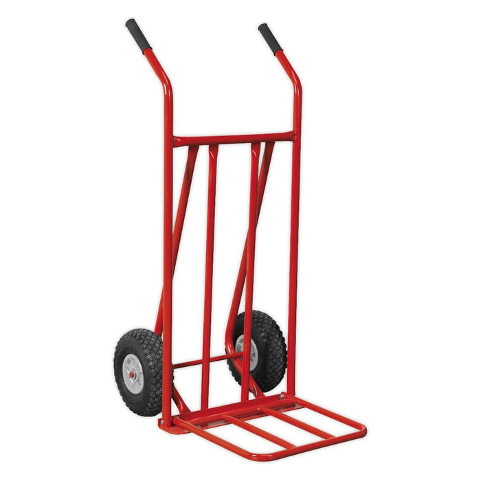 Sealey Sack Truck with Pneumatic Tyres Folding 150kg Capacity CST800 Sealey - Town Tools 