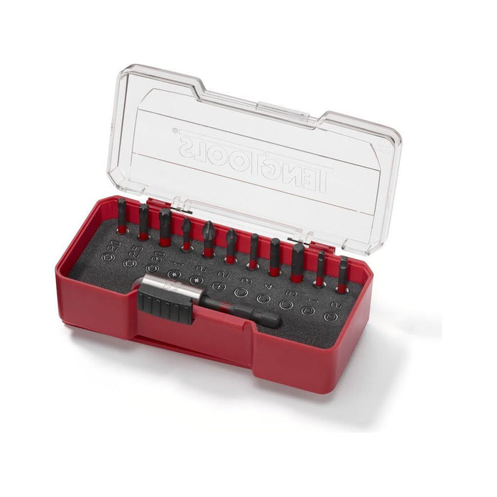 Teng Tools Impact Bit Set With Belt Clip Mixed 12 Pieces Teng Tools - Town Tools 
