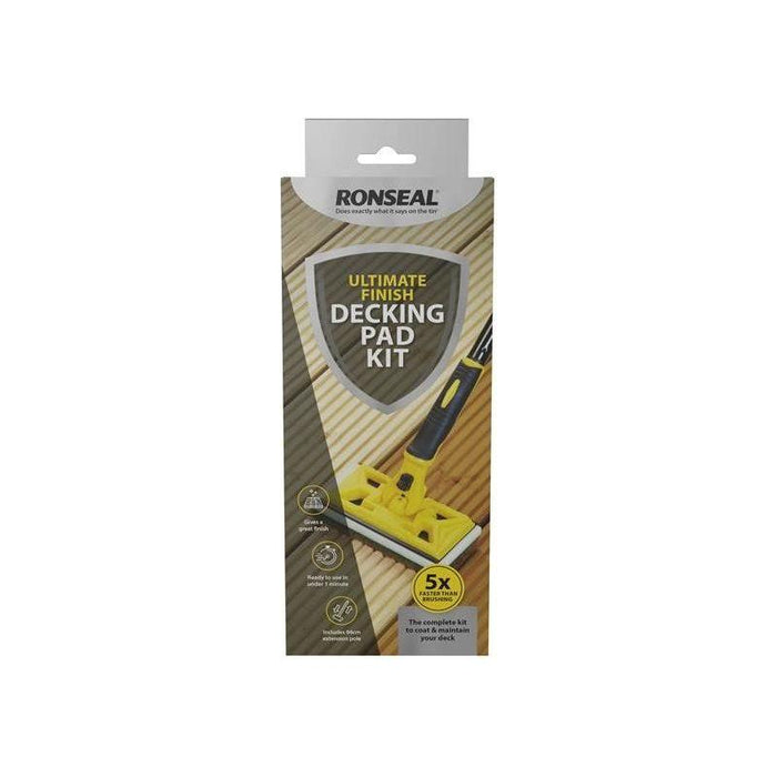 Ronseal Ultimate Finish Decking Pad Kit Ronseal - Town Tools