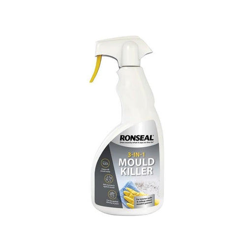Ronseal 3-in-1 Mould Killer Trigger Spray 500ml Ronseal - Town Tools