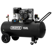 Draper Belt-Driven Air Compressor, 2.2kW/3hp 150-200