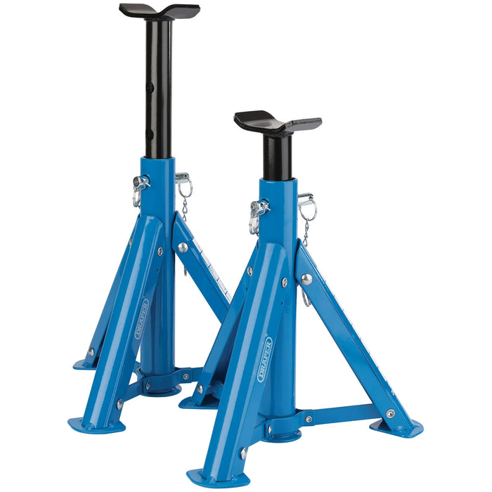 Draper Folding Axle Stands, 2 Tonne (Pair) - AS2000F