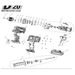 Draper Gearbox Assembly YD20CD60-18