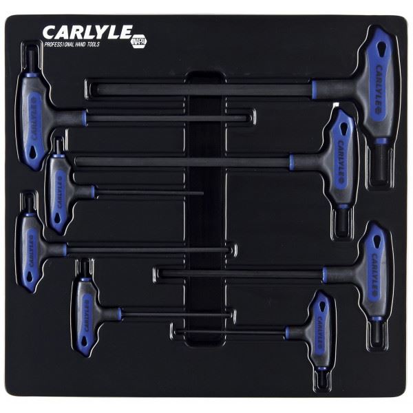 Carlyle Tools Hex Key Set - L-Handle - Metric