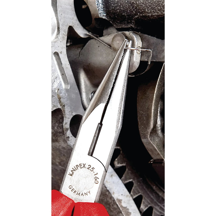 KNIPEX 25 01 160 SB Snipe Nose Side Cutting Pliers, 160mm - 25 01 160 SB