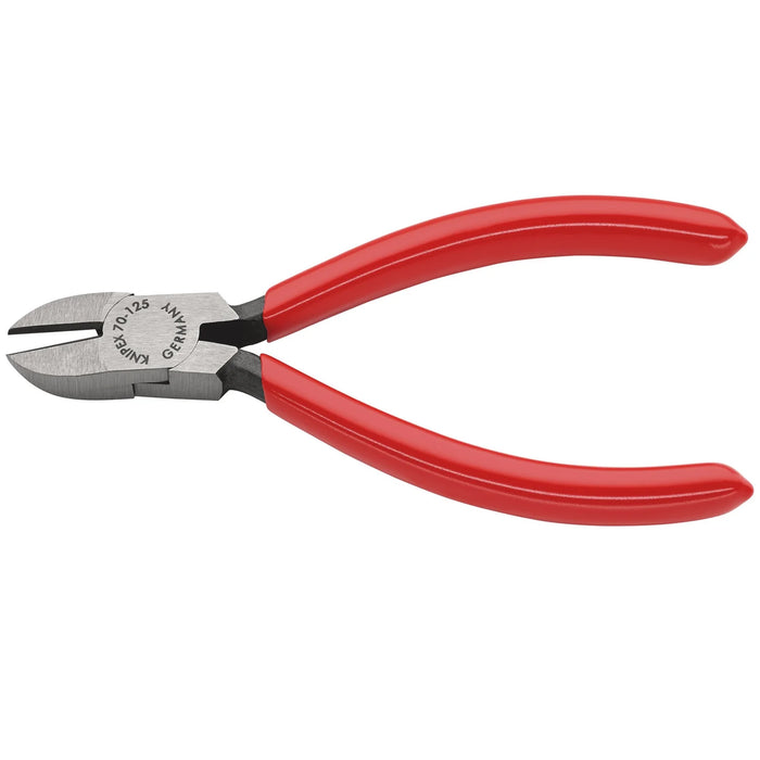 KNIPEX 70 01 125 Diagonal Cutter, 125mm - 70 01 125 SB
