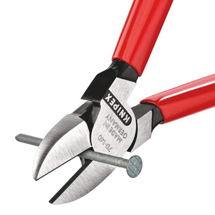 KNIPEX 70 01 140 Diagonal Cutter, 140mm - 70 01 140 SB
