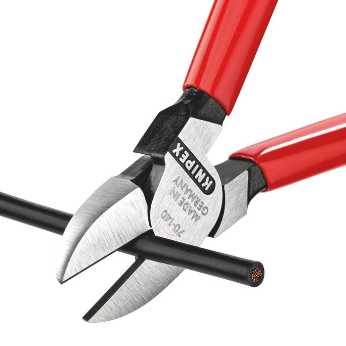 KNIPEX 70 01 140 Diagonal Cutter, 140mm - 70 01 140 SB