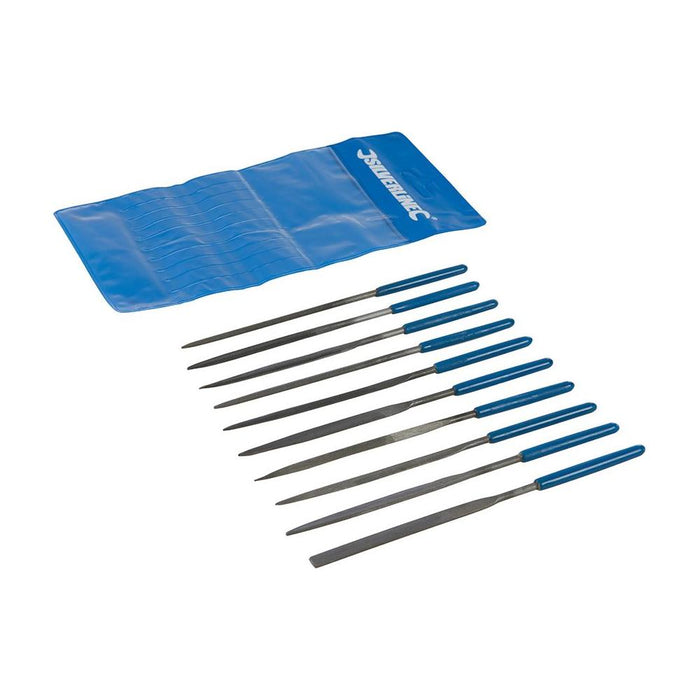 Silverline Needle File Set 10pce 10pce Silverline - Town Tools 