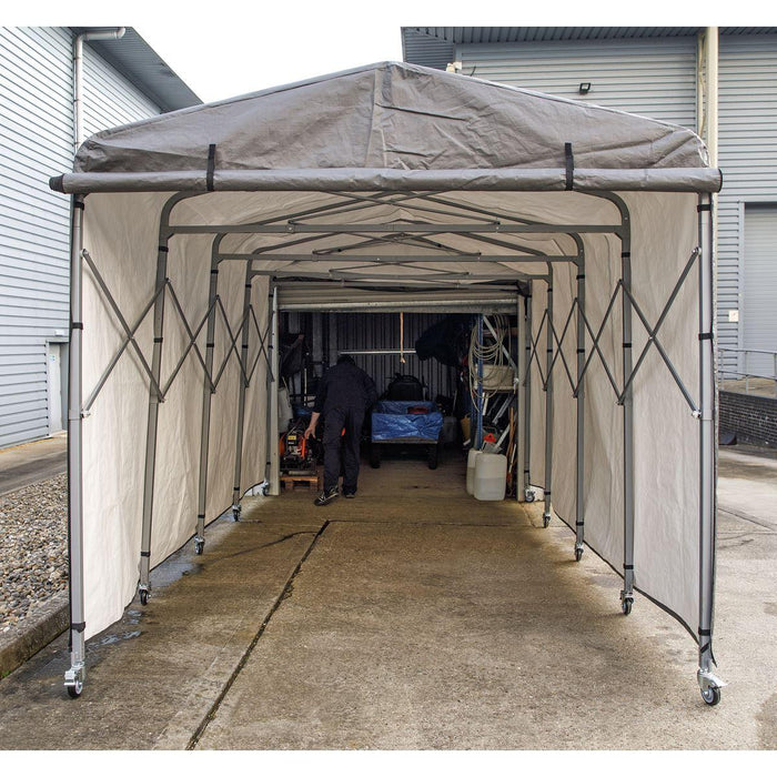 Sealey Extending Steel Garage Extension 2.5 x 4.5 x 2.5m FGE01 Sealey - Town Tools 