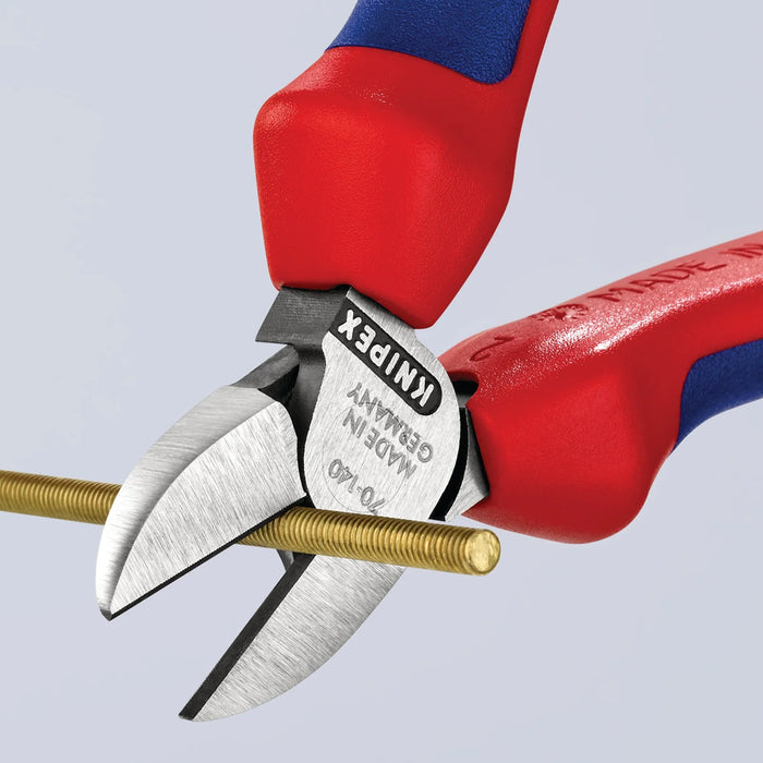 KNIPEX 70 02 140 SB Diagonal Cutter, 140mm - 70 02 140 SB