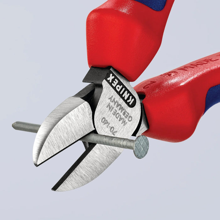 KNIPEX 70 02 140 SB Diagonal Cutter, 140mm - 70 02 140 SB