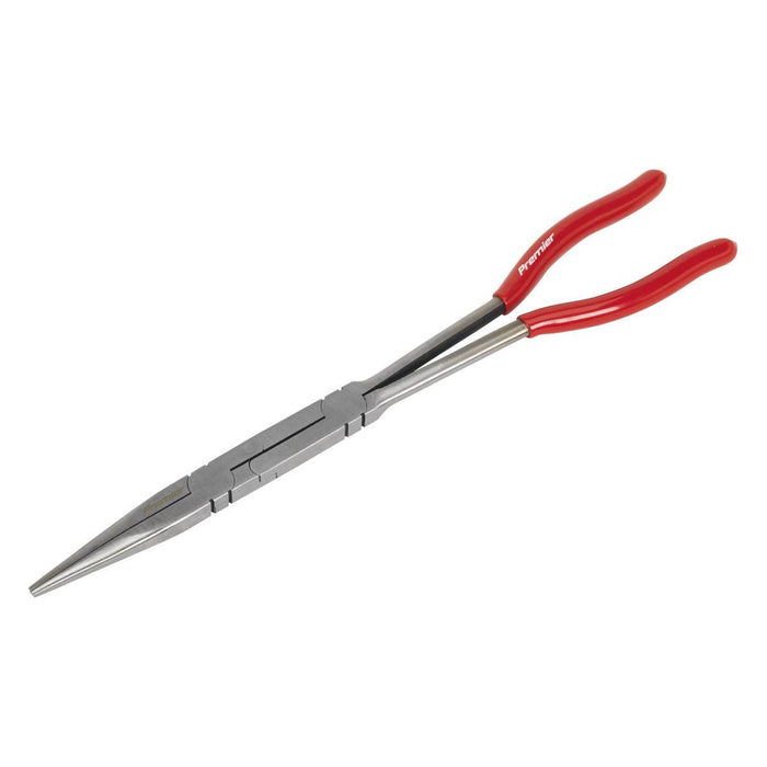 Sealey Needle Nose Pliers Double Joint Long Reach 335mm AK8591