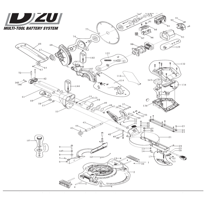 Draper Laser Switch Assembly YD20MS185-129