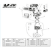 Draper Base Plate Assembly for Power Tools YD20TBS135-18