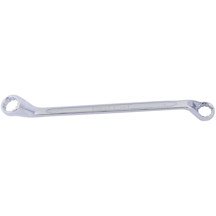 Draper Expert HI-TORQ® Deep Offset Ring Spanner, 16 x 17mm - 7105MM