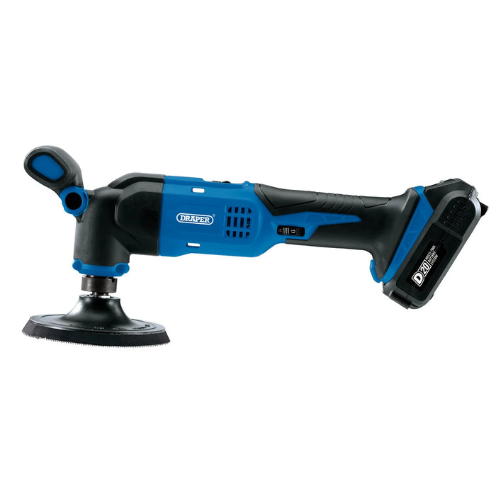 D20 20V Dual Action Polisher, 125mm (Sold Bare) - D20DAP125