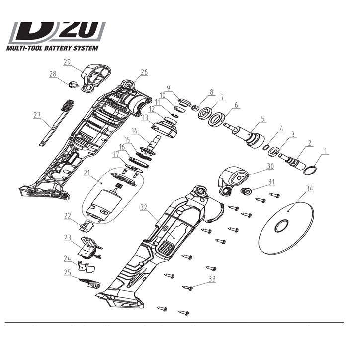 Draper Push Button Switch YD20DAP125-27
