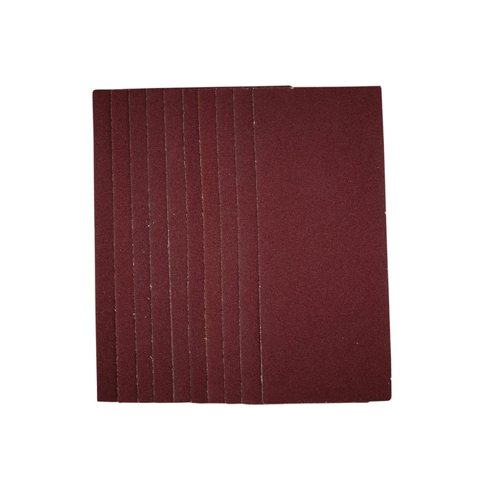 Draper 1/3 Sanding Sheets, 93 x 230mm, 80 Grit (Pack of 10) - SSA4
