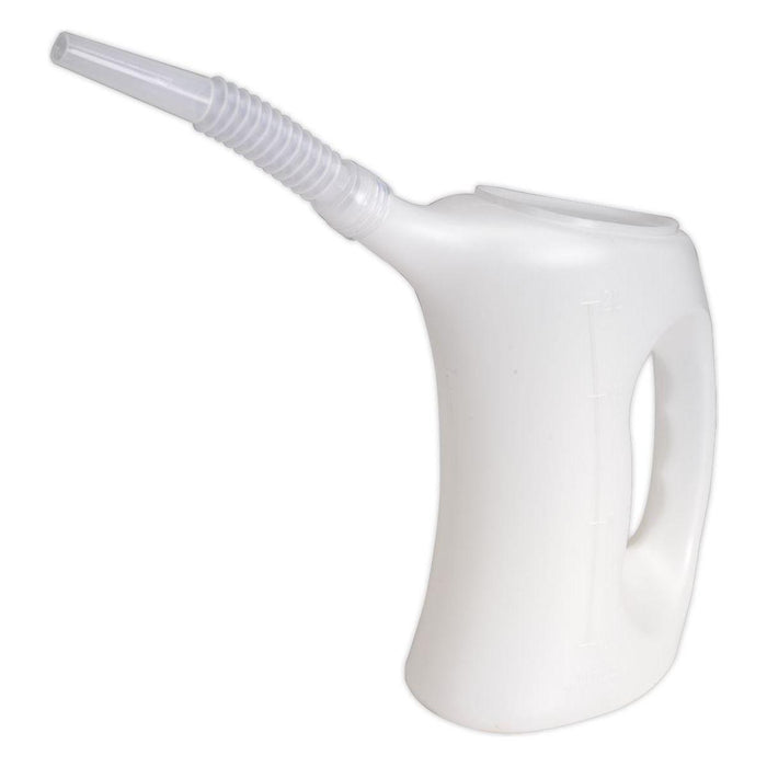 Sealey Measuring Jug with Flexible Spout 2L J2F Sealey - Town Tools 