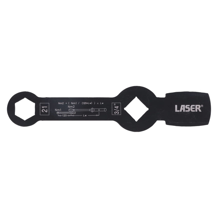 Laser HGV Brake Caliper Wrench 21mm 8538 Laser - Town Tools 