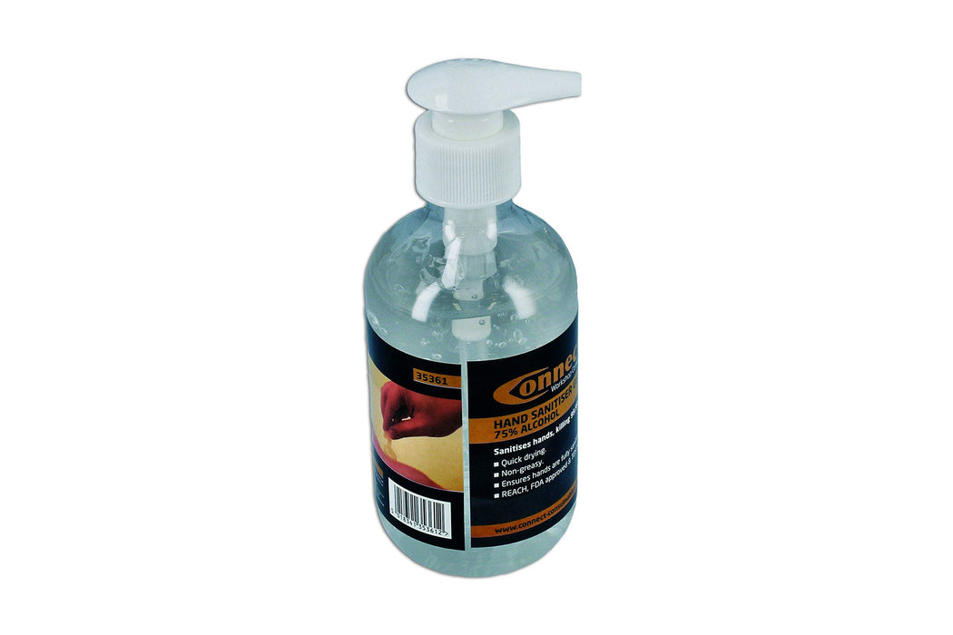 Connect Hand Sanitiser Gel 280ml Bottles 35361 Connect Workshop Consumables - Town Tools 