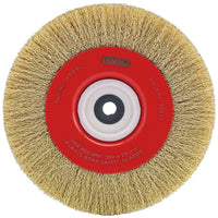 Draper Crimped Steel Wire Brushes, 200 x 25mm 33880