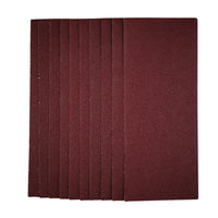 Draper 1/2 Sanding Sheets, 115 x 280mm, 40 Grit (Pack of 10) - SSA6
