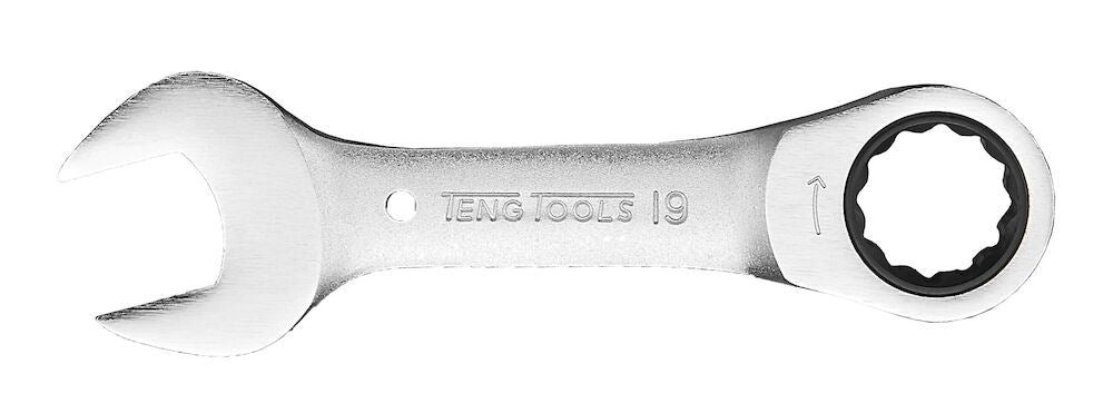 Teng Tools Stubby Ratcheting Combination Spanner Metric RS 10mm Teng Tools - Town Tools 