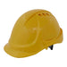 Worksafe Safety Helmet - Vented (Yellow) 502Y Worksafe - Town Tools 