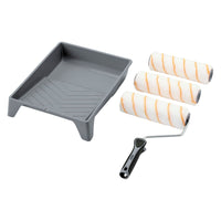 Draper Medium Pile Polyester Paint Roller Set with Soft Grip (5 Piece)