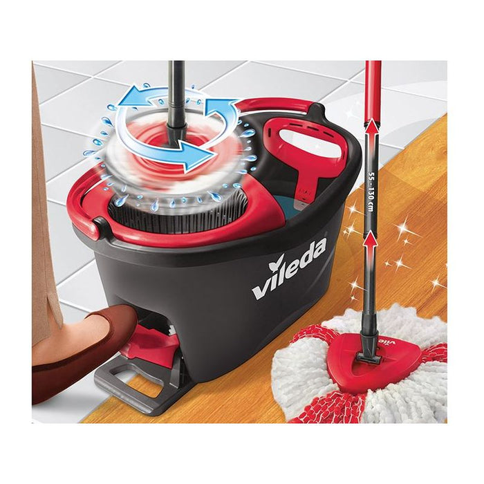 Vileda Turbo Spin Mop & Bucket Kit Vileda - Town Tools