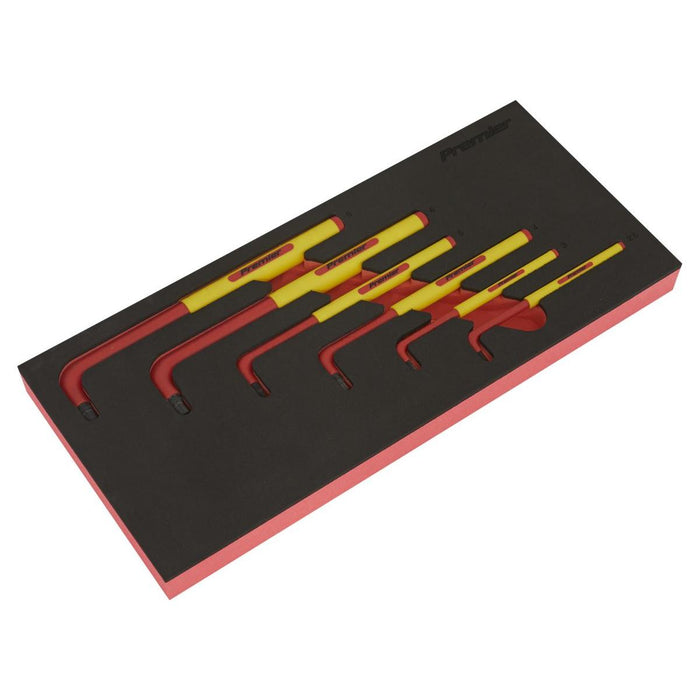 Sealey Premier Premier Hex Key Set with Tool Tray 6pc - VDE Approved TBTE05 Sealey Premier - Town Tools 