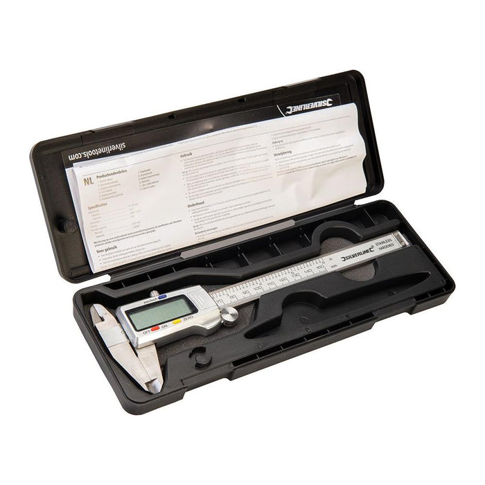 Silverline Digital Vernier Caliper 150mm Silverline - Town Tools 