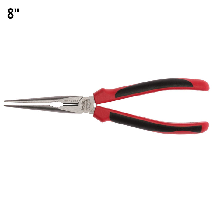 Teng Tools Long Nose Plier TPR Grip 205mm Teng Tools - Town Tools 