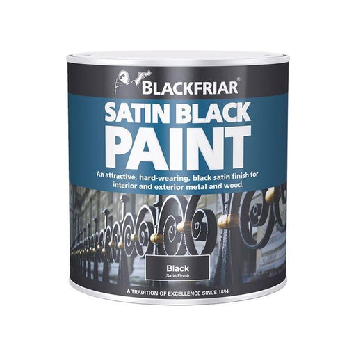 Blackfriar Satin Black Paint 125ml Blackfriar - Town Tools