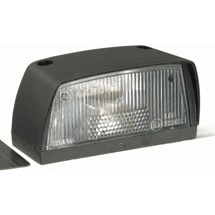 Ring Automotive RCT780 Number Plate Lamp - Black (Large) (C/W Bulb) Ring Automotive - Town Tools 