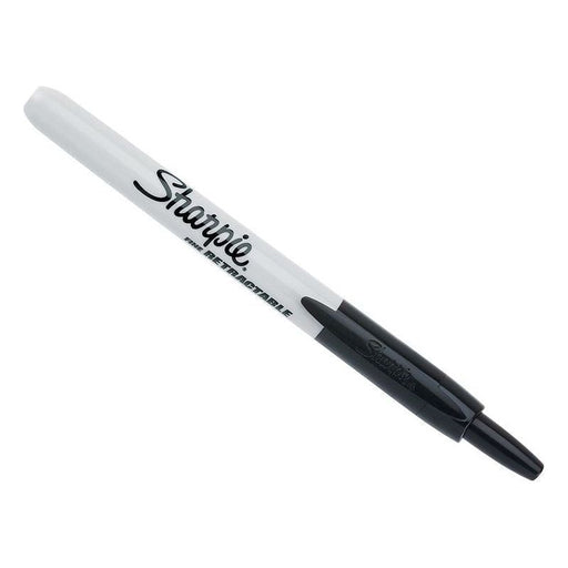 Sharpie® Retractable Fine Permanent Marker Black Sharpie® - Town Tools