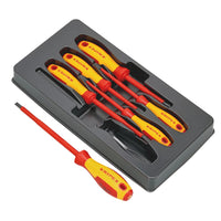 KNIPEX 00 20 12 V01 Screwdriver Set (6 Pieces) - 00 20 12 V01