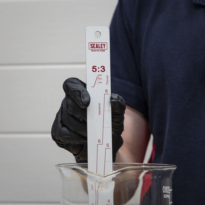 Sealey Aluminium Paint Measuring Stick 5:1/5:3 PA08 Sealey - Town Tools 