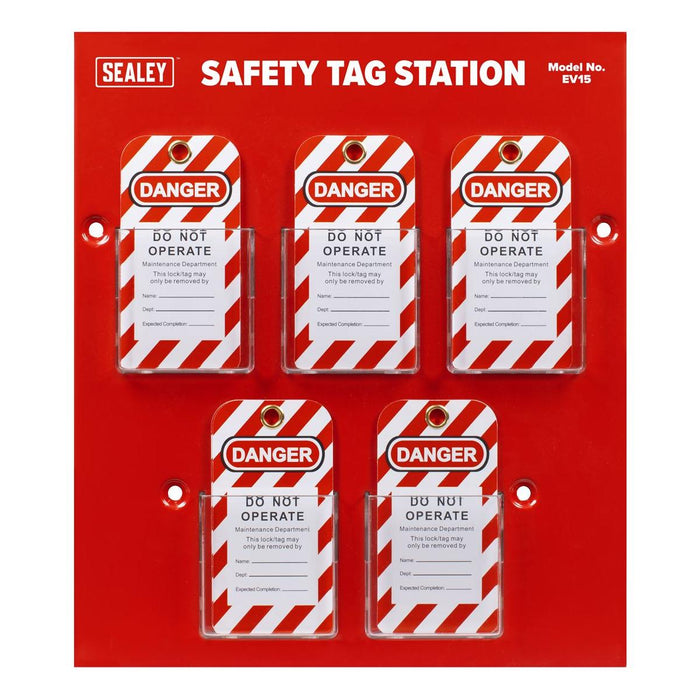 Sealey Safety Tag Station EV15 Sealey - Town Tools