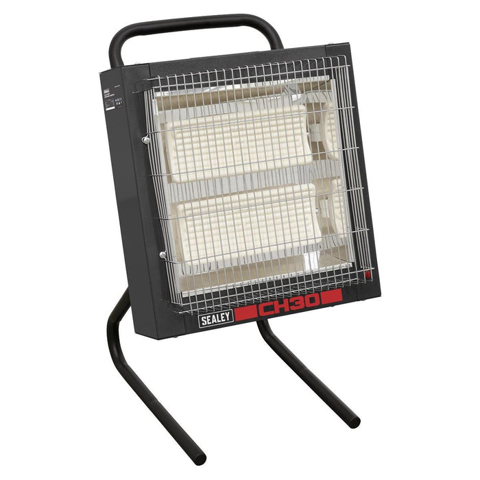 Sealey Ceramic Heater 1.4/2.8kW 230V CH30 Sealey - Town Tools 