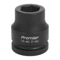 Sealey Impact Socket 21mm 3/4"Sq Drive IS3421