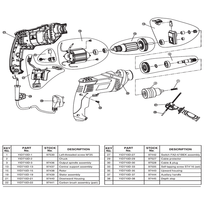 Draper Switch Assembly FA2-4/1BEK