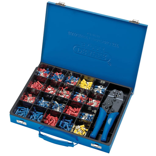 Draper Expert Ratchet Crimping Tool And Terminal Kit, 220mm - CT-K/PRO - image 1