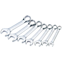 Draper HI-TORQ® Metric Stubby Combination Spanner Set (7 Piece) - 8226/7/MM