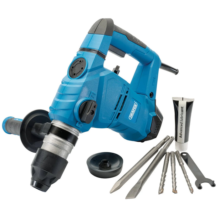 Draper 230V SDS+ Rotary Hammer Drill, 4.9kg, 1500W - SDSHD1400D